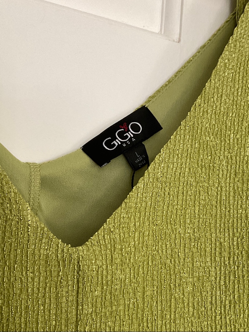 Tie-Shoulder Olive Jumpsuit with Wide Legs - Picture 2 of 4